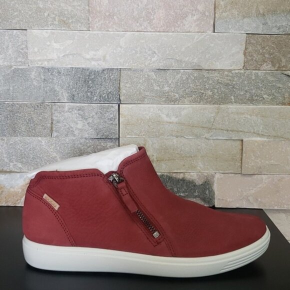 ECCO Womens Soft 7 Low Bootie Sneaker - Picture 4 of 6